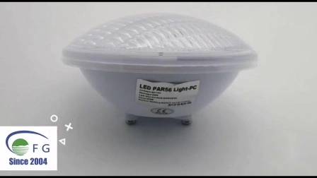 Lampadina per piscina LED RGB PAR 56 Piscina 12V IP68 (PC/vetro/316SS)