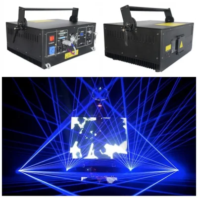 Sistema per spettacoli laser da discoteca DJ RGB da 4 W