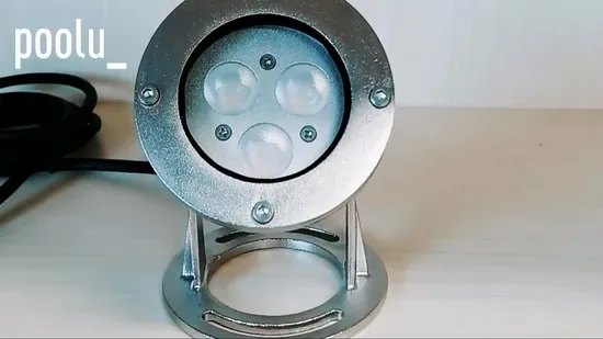 Lampada spot a LED da 9 W per fontana da stagno per esterni in acciaio inossidabile impermeabile IP68 Luce subacquea