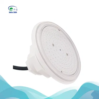 Luce subacquea per piscina a LED da 10 W 12 W per piscina in fibra di vetro con rivestimento