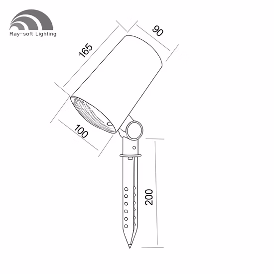 Piscina per villa impermeabile IP65 da 15 W, faretto per fontana